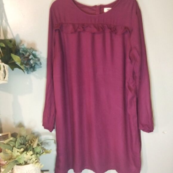Old navy long sleeve baby doll dress - Picture 1 of 12